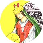 錢幣皇后 Queen of Pentacles