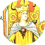 權杖皇后 Queen of Wands