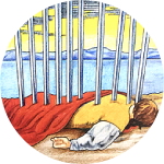 寶劍十 10 of Swords