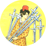 寶劍七 7 of Swords