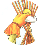 權杖十 10 of Wands