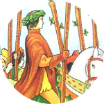 權杖六 6 of Wands